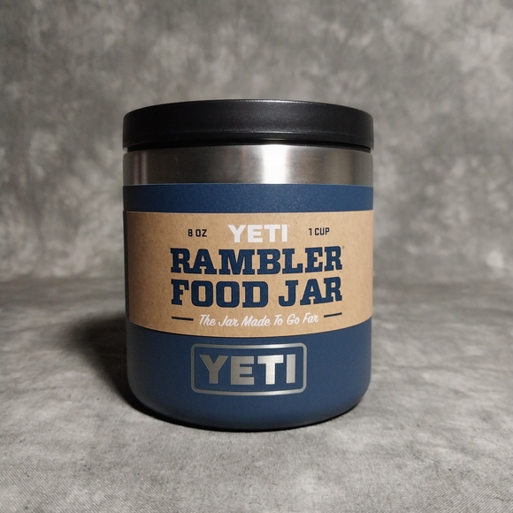 YETI Rambler Food Jar - Navy and Silver - Picture 1 of 2